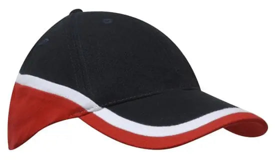 Headwear Tri-coloured Bhc Cap X12 - 4026 Metro Workwear.